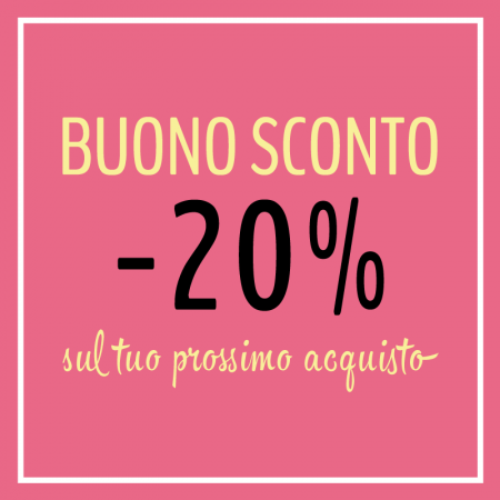 Sconto -20% - 700punti